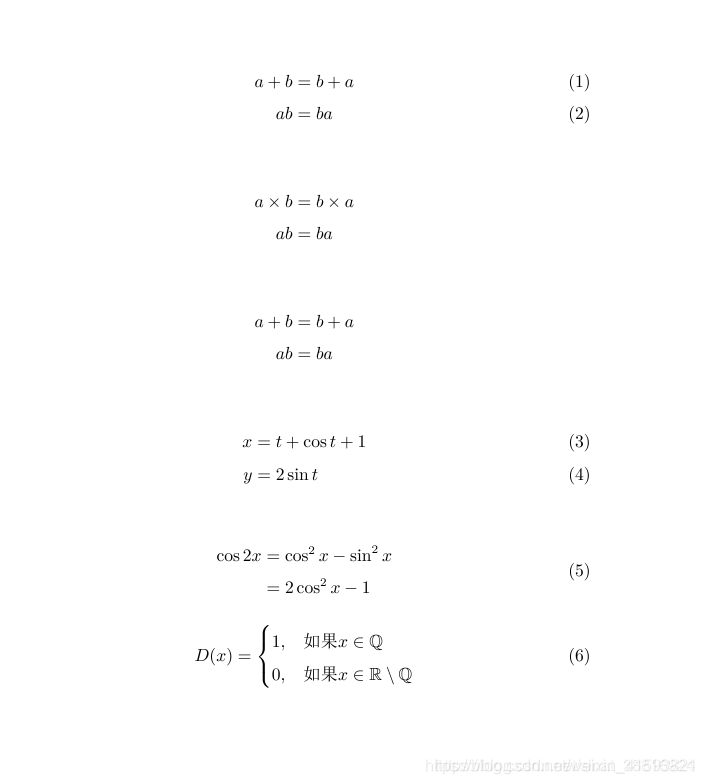 3 11 Latex 数学公式 多行公式 编号使用笔记 Proto王伟喆的博客 程序员宝宝 Latex 多行公式标号 程序员宝宝