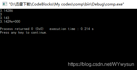 C++ setprecision()用法-CSDN博客
