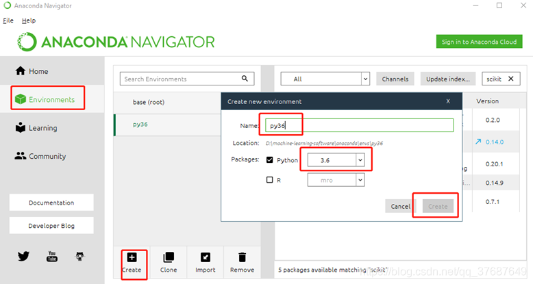 Anaconda Navigator图形化界面GUI配置python、jupyter、sklearn_anaconda gui-CSDN博客