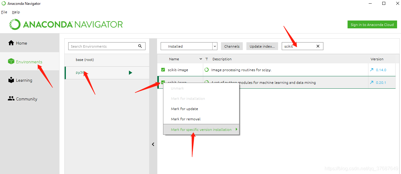 Anaconda Navigator图形化界面GUI配置python、jupyter、sklearn_anaconda gui-CSDN博客