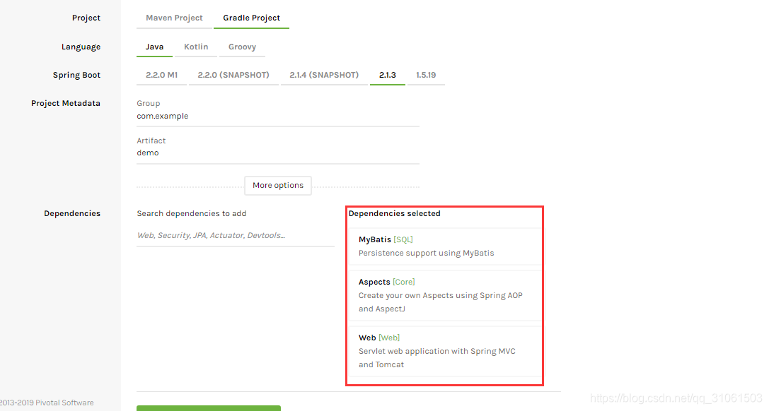 添加红框内的依赖