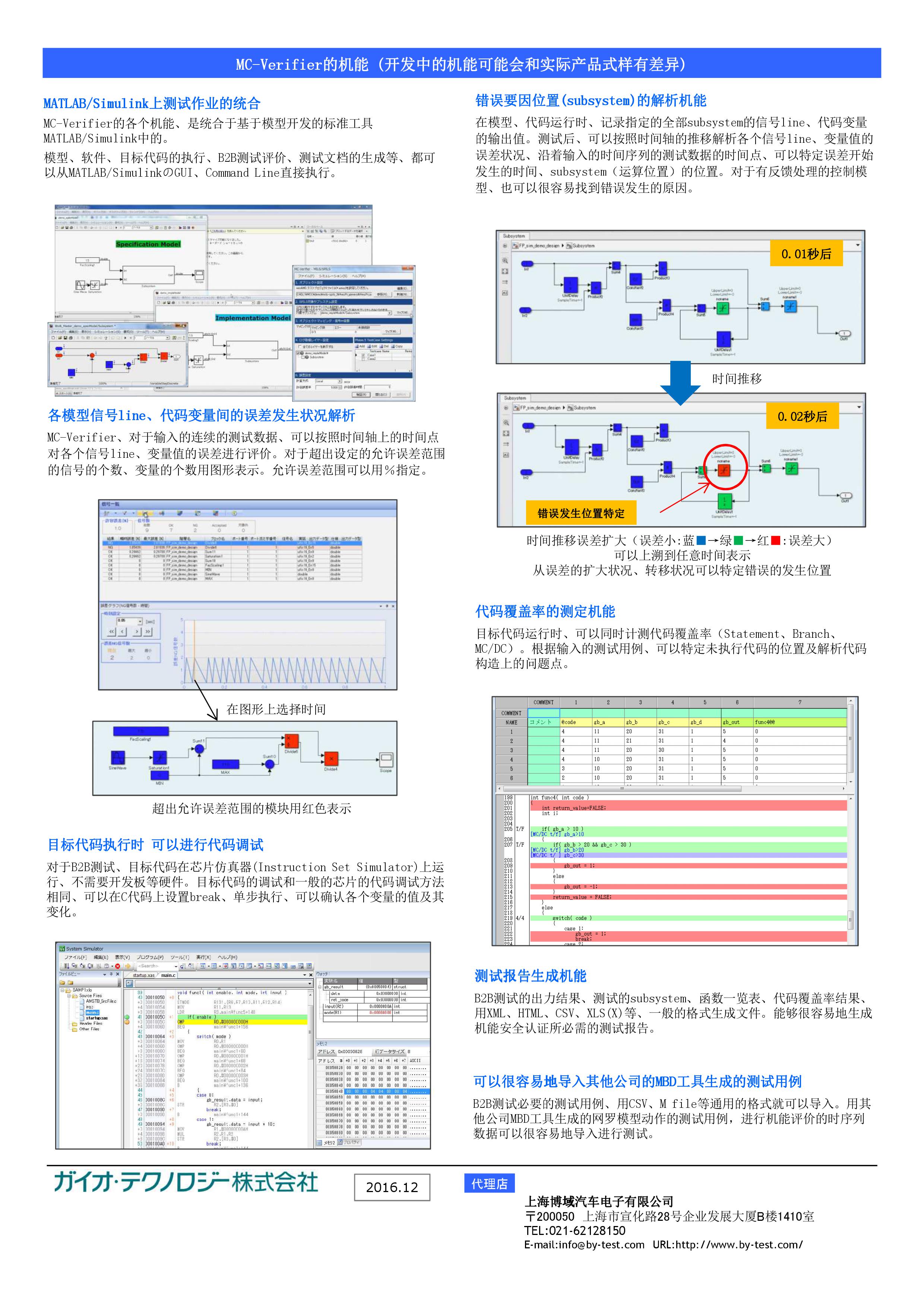 MC-Verifier-基于模型开发 Back-to-Back测试统合工具