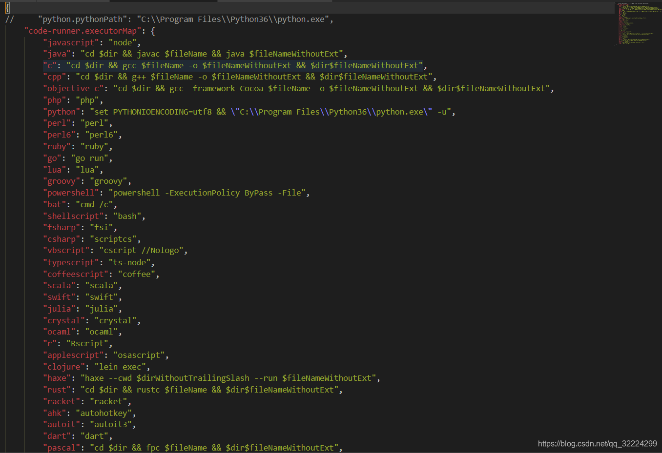 vscode插件code-runner配置python解析器_vscode配置python解释器-CSDN博客