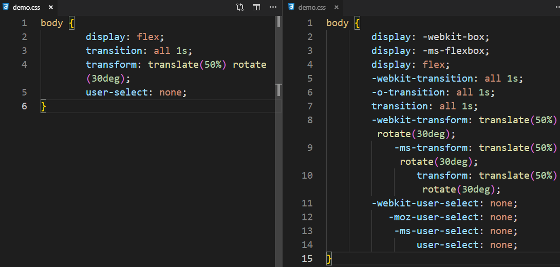 使用autoprefixer和postcss Cli给css加上浏览器厂商前缀 Biaov 程序员资料 Postcss Cli 程序员资料