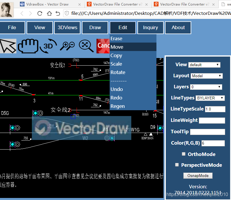 VectorDraw Web Libray