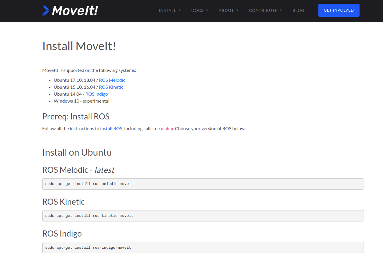 ROS Kinetic下安装MoveIt!出现的问题:无法定位软件包 ros-kinetic-moveit-full-CSDN博客