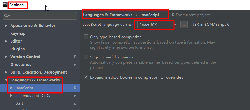 webstorm react debug