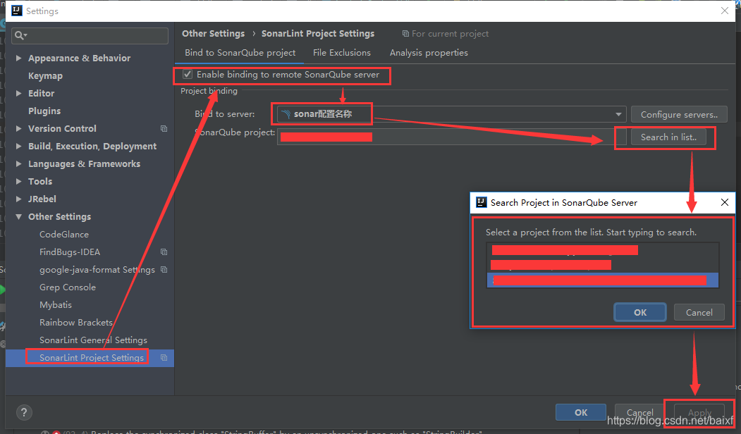 Адс повер. SONARLINT. INTELLIJ idea Project settings.