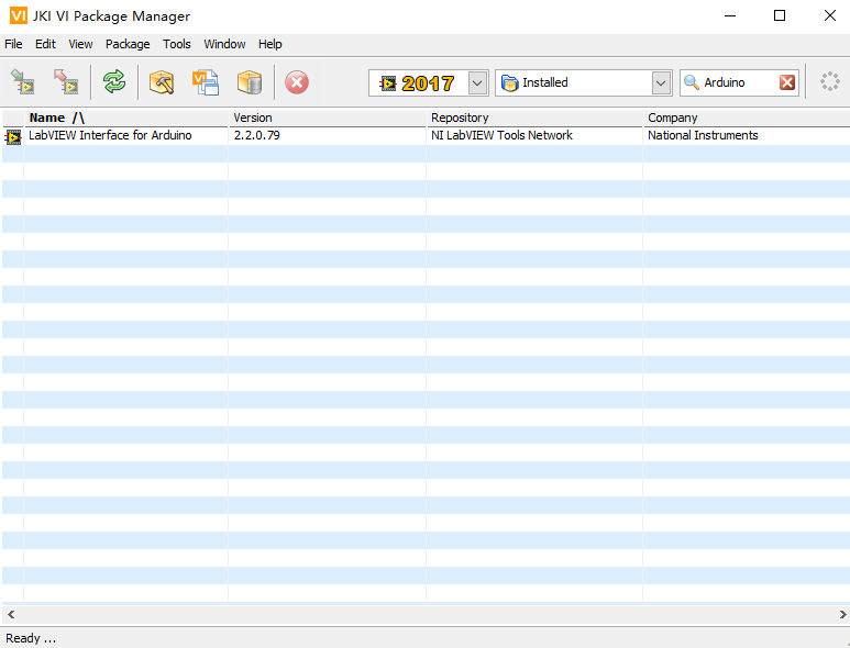 Labview安装与Arduino有关模块_labview interface for arduino by ni - toolkit for ...