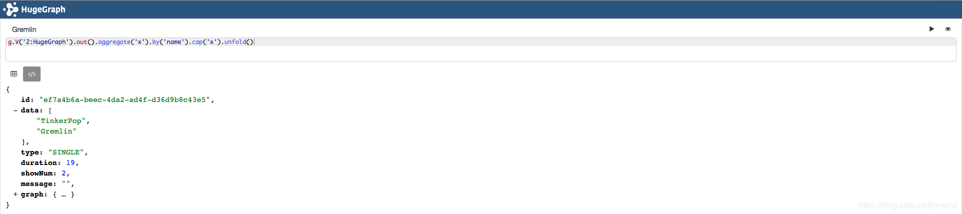 g.V(id).out().aggregate().unfold()