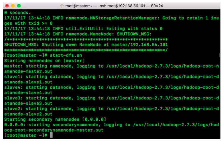 start-hdfs