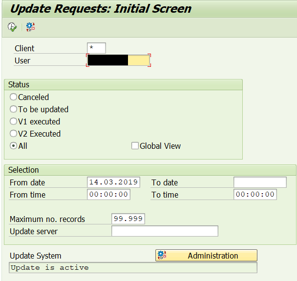 abap how to debug in update task