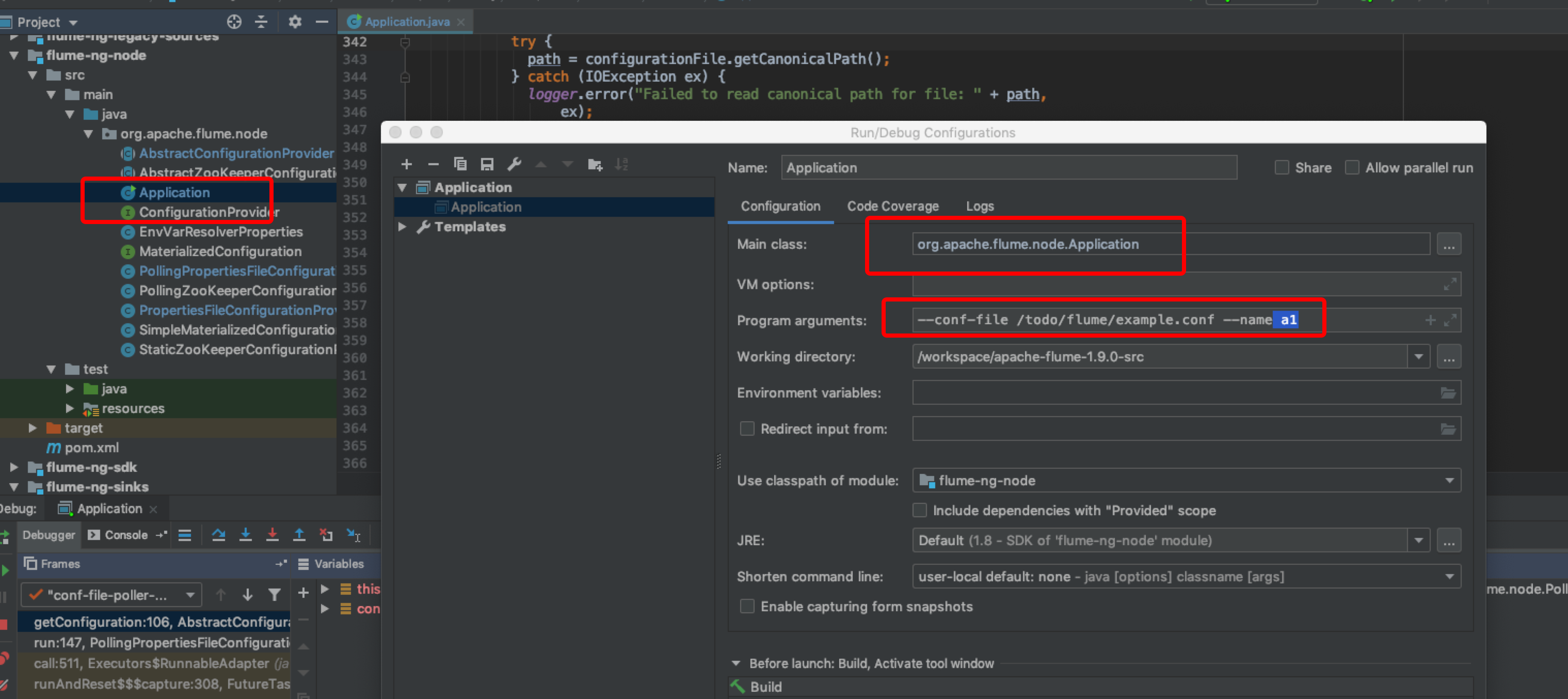 Flume 1.9.0 源码解析 : 一篇文章弄清Flume 程序启动流程_org.apache.flume.node ...