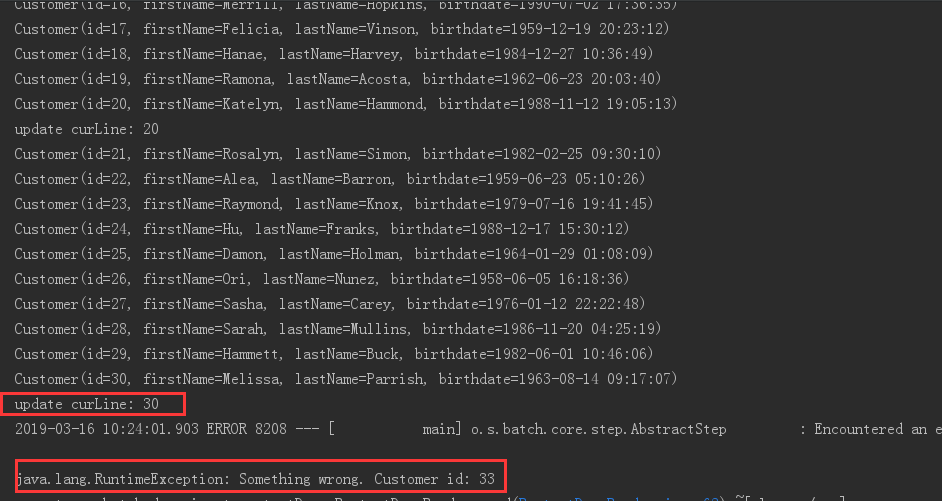 Spring Batch ItemReader