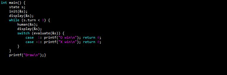 用C语言C++手把手教你编写“井字棋”小游戏
