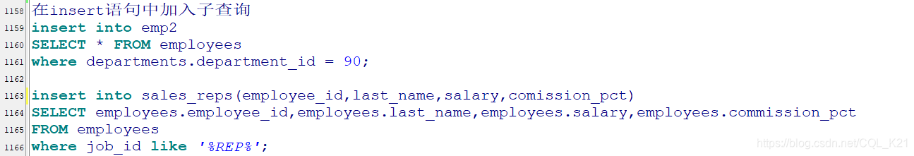 Oracle 语法中的 INSERT INTO_oracle insert into语句-CSDN博客