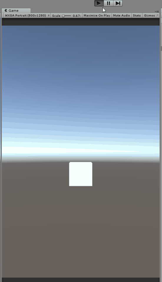 unity之手机重力感应inputacceleration