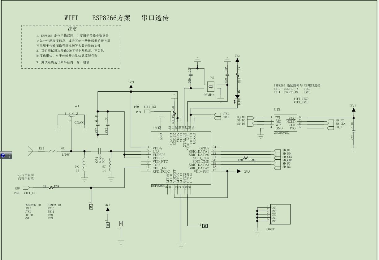 指南者开发板esp8266wifi模块使用测试