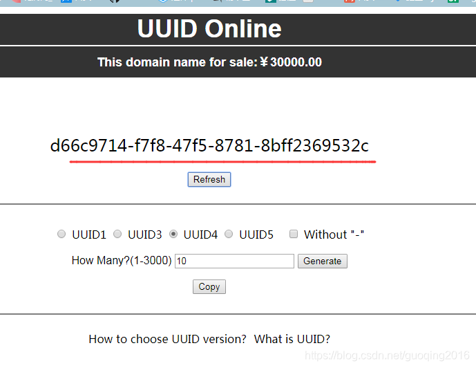 uuid