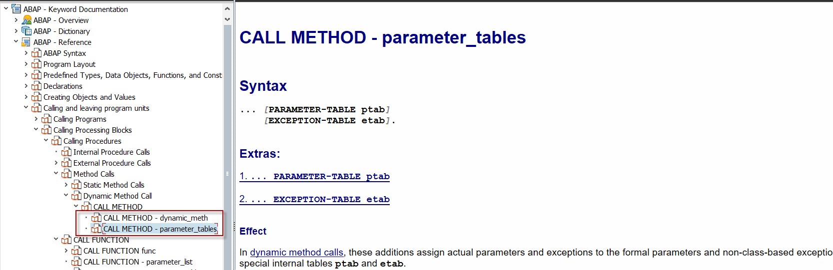 动态调用类方法(Dynamic Method Call)_abap call method 动态-CSDN博客