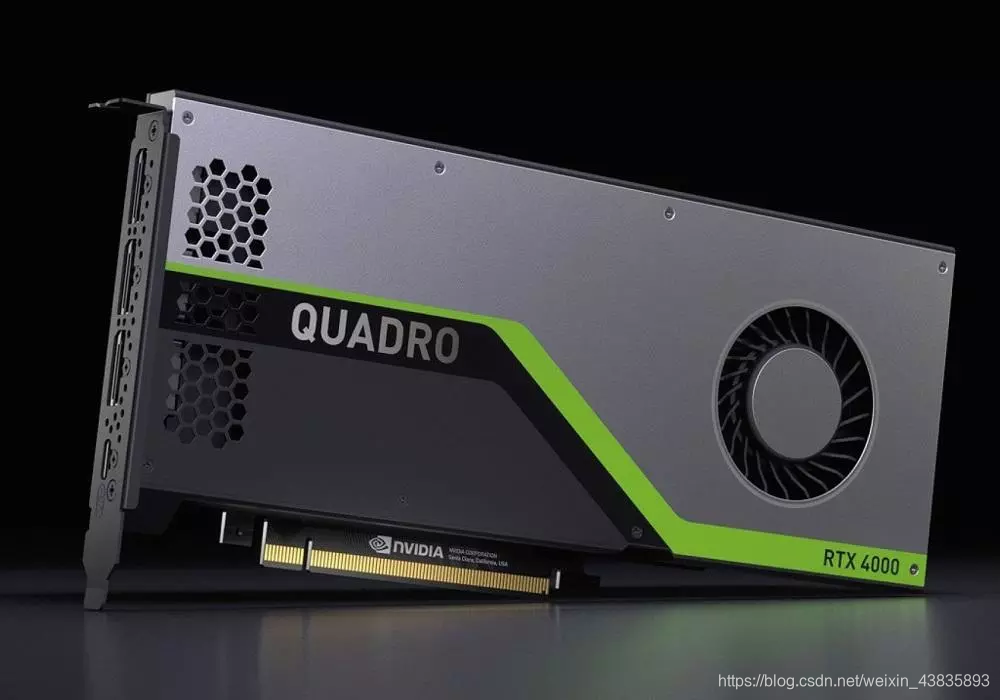 “Quadro RTX 4000”于2018年11月14日发布，估计市场价格约为900美元
