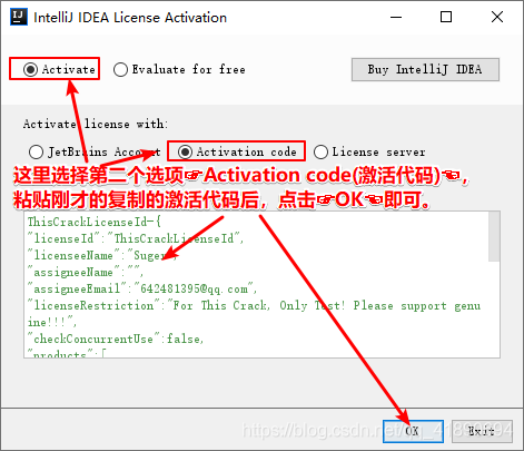 Activation code(激活代码)