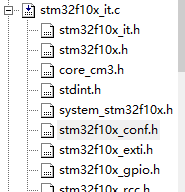 找到其中的 stm32f10x_conf.h文件