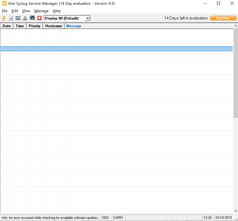 KIWI Syslog server 2008安装测试教程