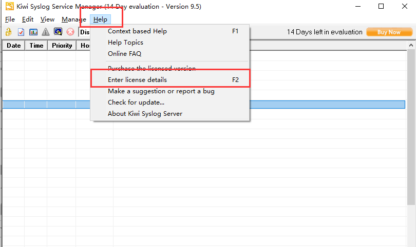 KIWI Syslog server 2008安装测试教程