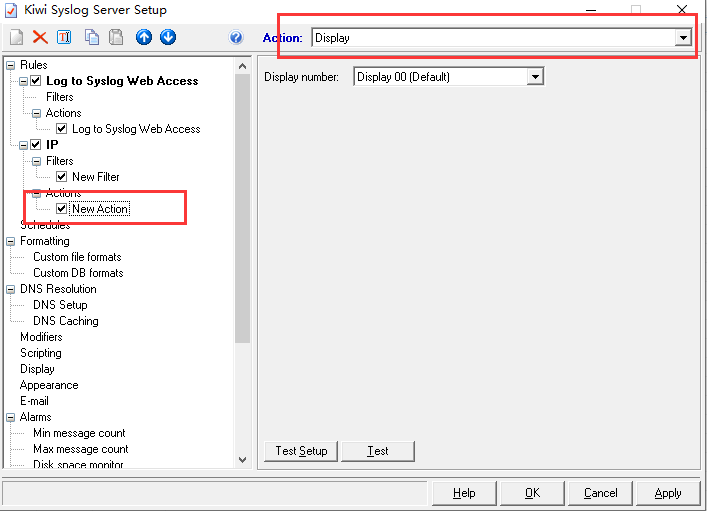 KIWI Syslog server 2008安装测试教程