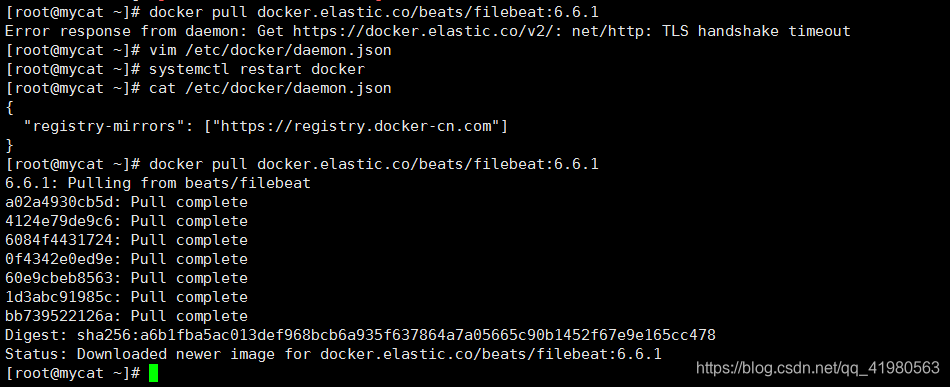 Error response from daemon: Get https://registry-1.docker.io/v2/: net ...