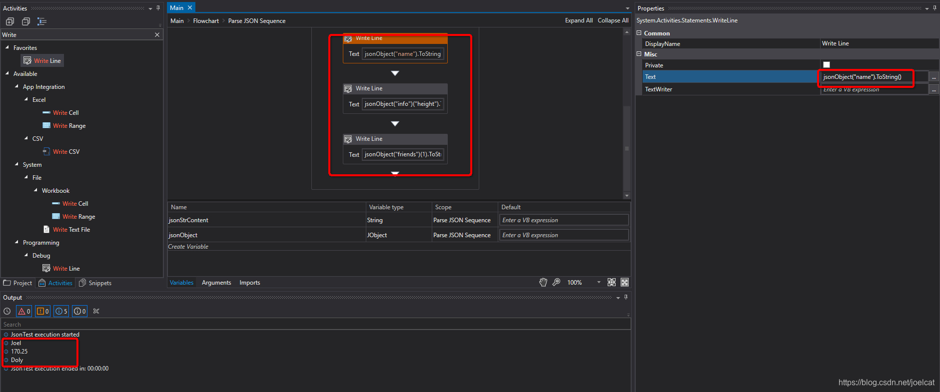 UiPath 解析JSON_uipath json-CSDN博客