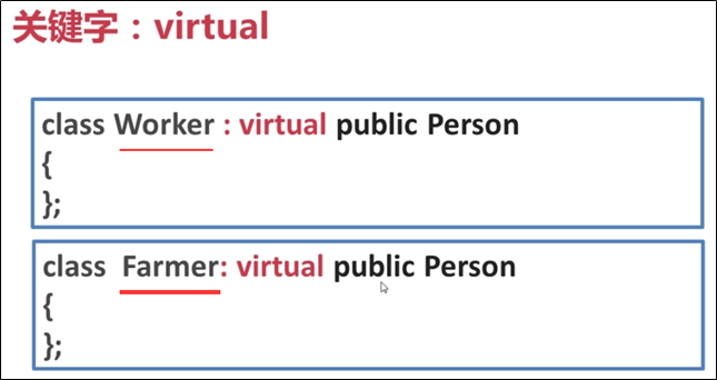 C++ 继承(2): 多重继承, 多继承, 虚继承(virtual)