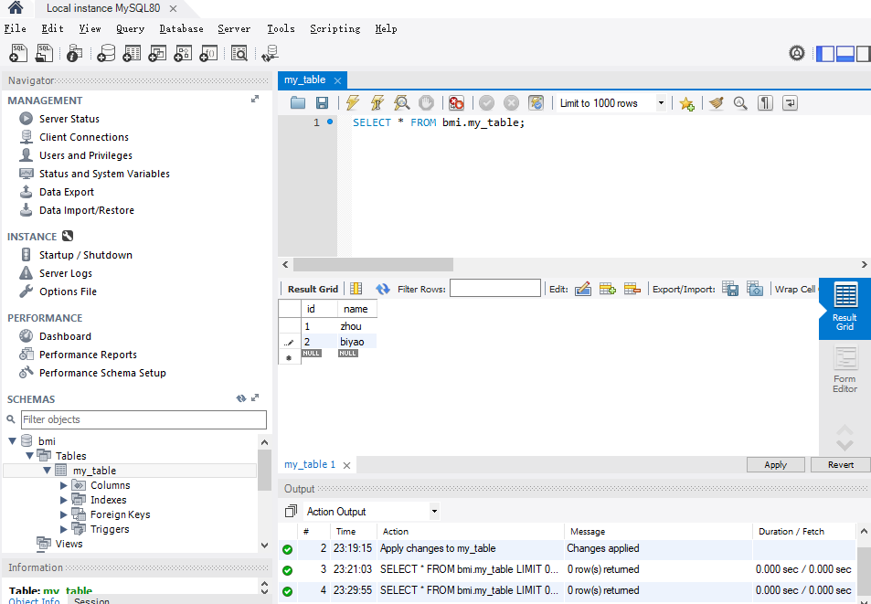 Mysql Workbench使用教程