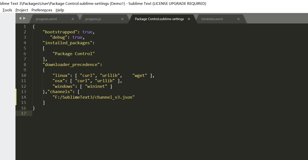 package control sublime text