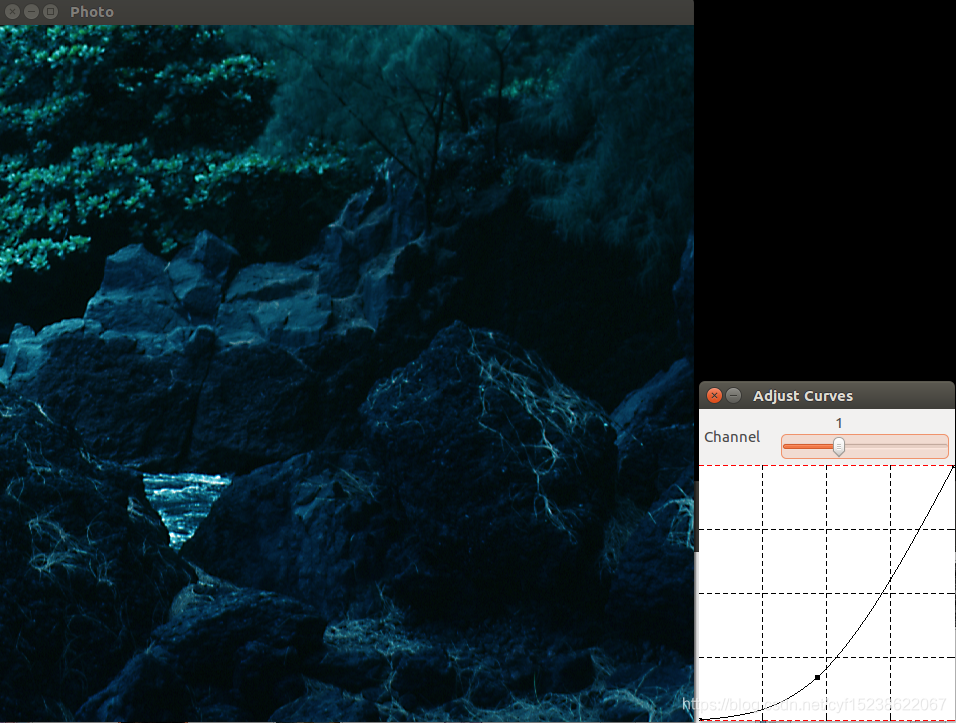 OpenCV 任意曲线(S型等)调整图像色调，对比度小工具 C++