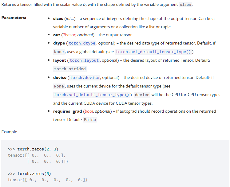 【文档学习】PyTorch——torch包CSDN博客