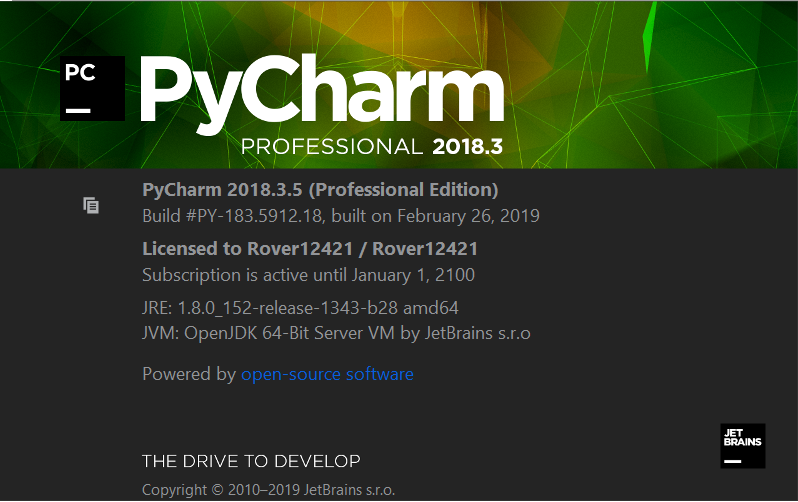 PyCharm 激活