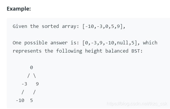 108. Convert Sorted Array to Binary Search Tree