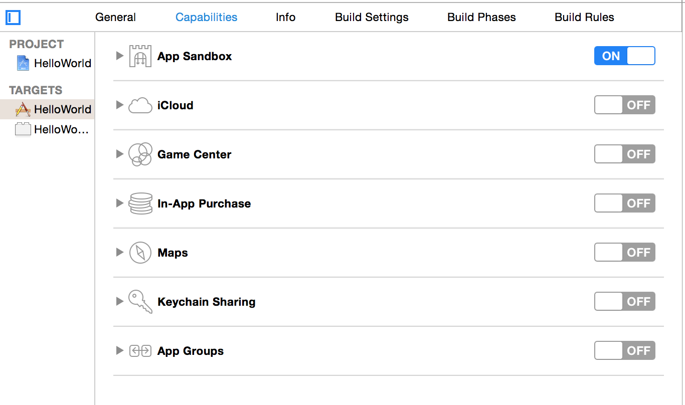 MacOS-APP 开发入门篇