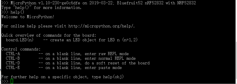 nRF52832-Bluefruit52学习之MicroPython开发（1）-- 简介