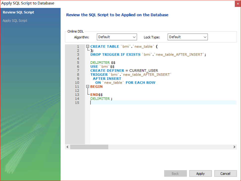 Mysql Workbench使用教程