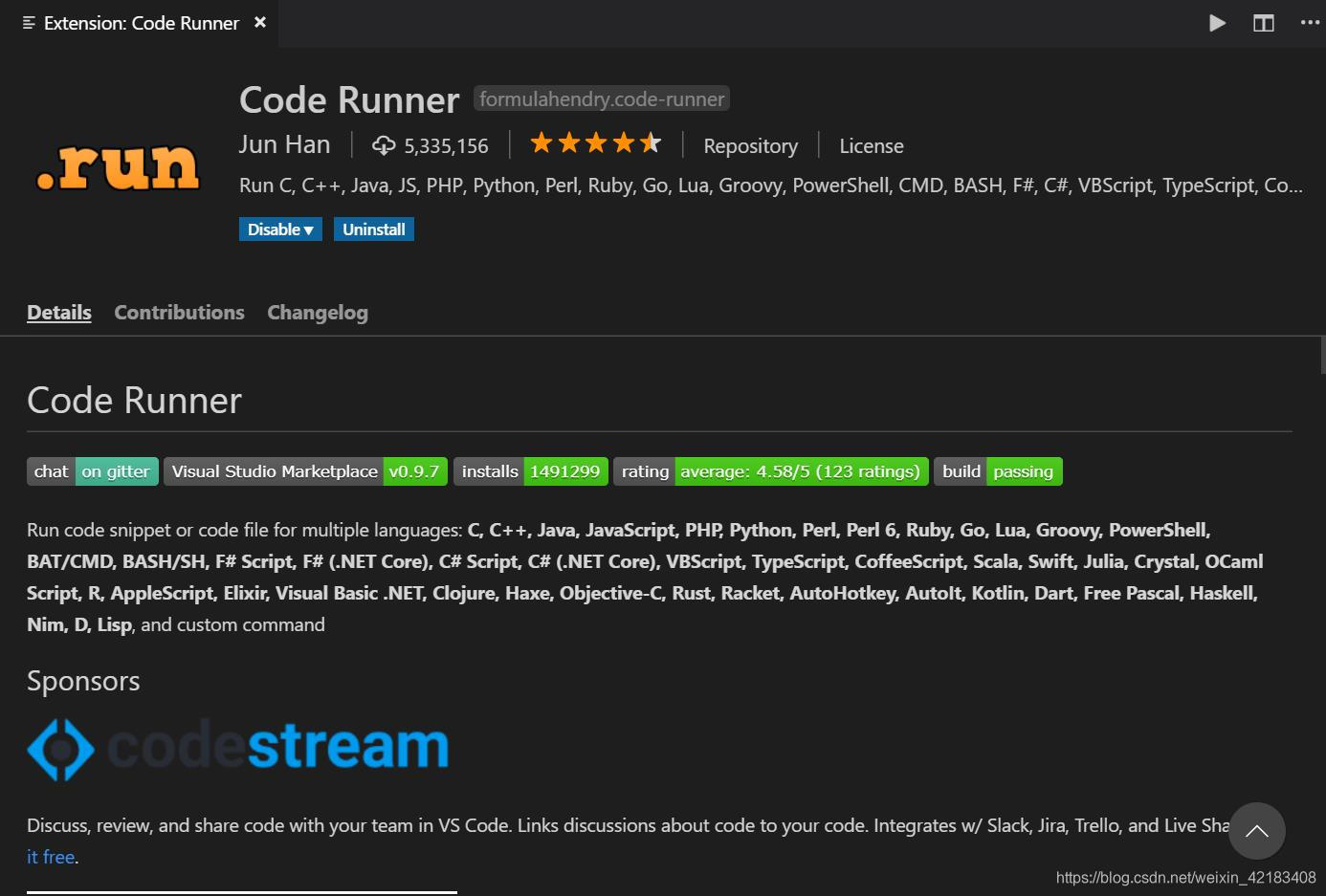 Vs Code多种代码运行插件推荐 Code Runner Pynickle的博客 程序员信息网 程序员信息网