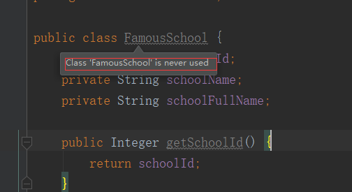 Ideal 报错之 Class ** is never used 解决办法_class is never used什么意思-CSDN博客