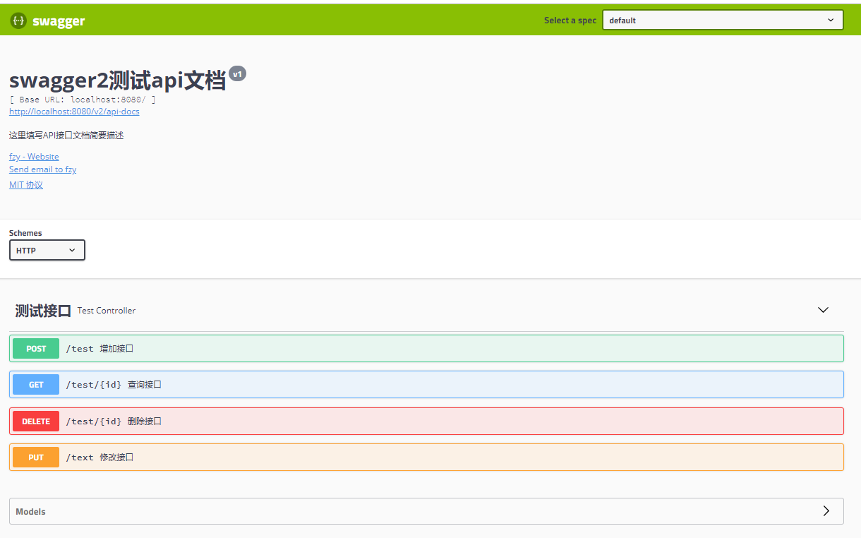 springboot integration swagger2 error - Programmer Sought