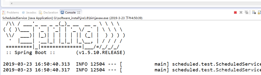 Eclipse+Maven搭建Springboot的Web工程和springboot注解实现定时任务、mvn打包可执行可依赖的jar包