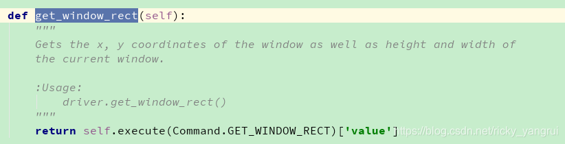 Getclientrect Win32 Python+Selenium 自动化测试 2. Webdriver API介绍_webdrivier getlog-CSDN博客