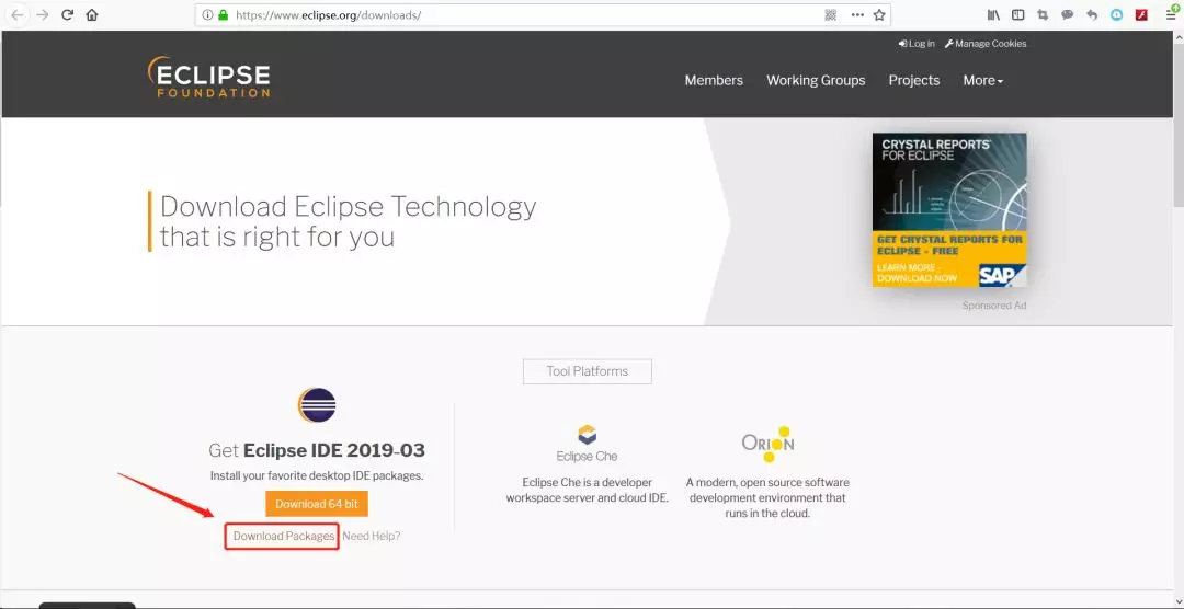 教程Eclipse压缩版下载与使用_eclipse jee 201903下载CSDN博客