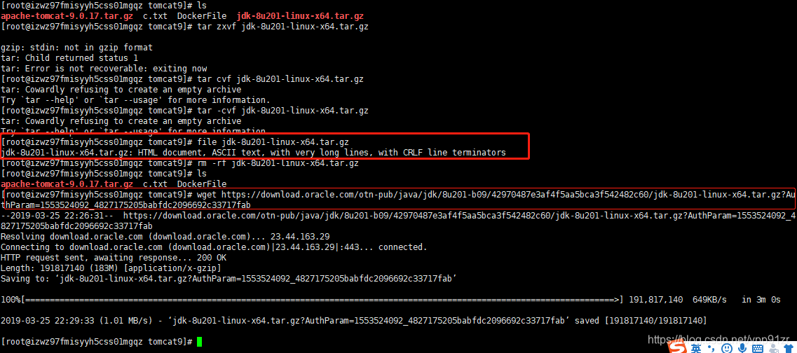 解压.Tar.Gz出错Gzip: Stdin: Not In Gzip Format Tar: /Child Returned Status 1 Tar:  Error Is Not Recoverab_Ypp91Zr的博客-Csdn博客