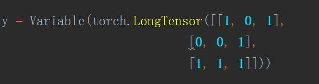 LongTensor